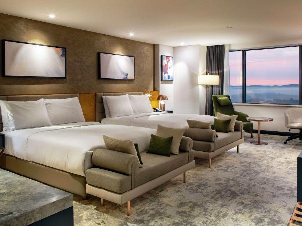 Hilton Istanbul Maslak : photo 2 de la chambre chambre deluxe avec 2 lits queen-size