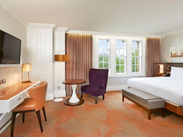 Hilton London Hyde Park : photo 6 de la chambre chambre lit king-size deluxe avec vue
