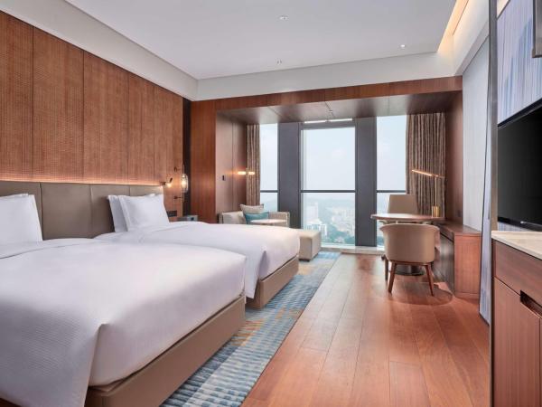Hilton Chongqing Liangjiang New Area : photo 1 de la chambre chambre lits jumeaux exécutive