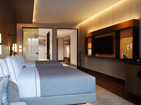 Canopy By Hilton Hangzhou Jinsha Lake : photo 1 de la chambre chambre lit queen-size avec 2 lits queen-size