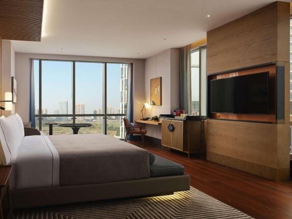 Canopy By Hilton Hangzhou Jinsha Lake : photo 4 de la chambre chambre lit king-size deluxe - vue sur lac