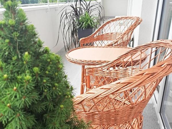 Royal Smart Apartments Cracow : photo 2 de la chambre chambre double deluxe avec balcon