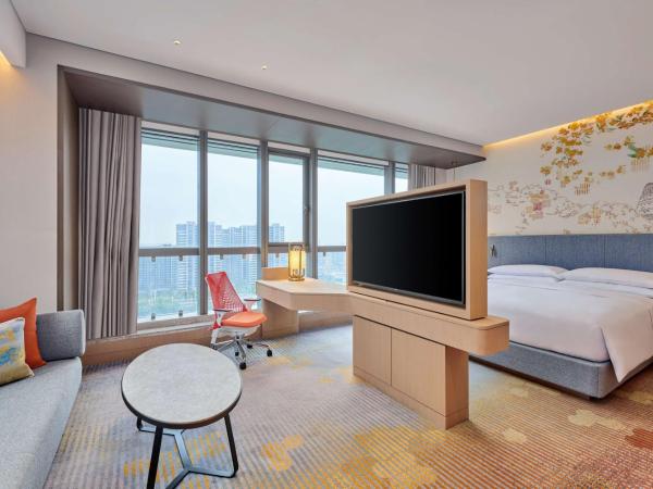Hilton Garden Inn Suzhou Wuzhong : photo 1 de la chambre chambre lit king-size deluxe