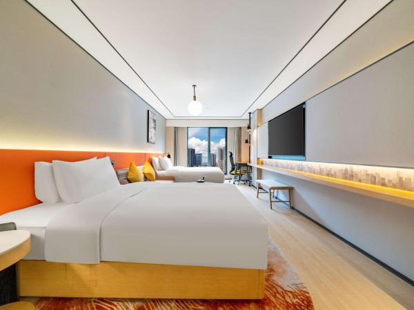 Hilton Garden Inn Chengdu Kuanzhai Alley : photo 6 de la chambre chambre double supérieure avec deux lits doubles