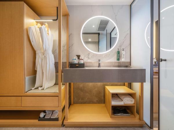 Hilton Garden Inn Chengdu Kuanzhai Alley : photo 9 de la chambre chambre double supérieure avec deux lits doubles