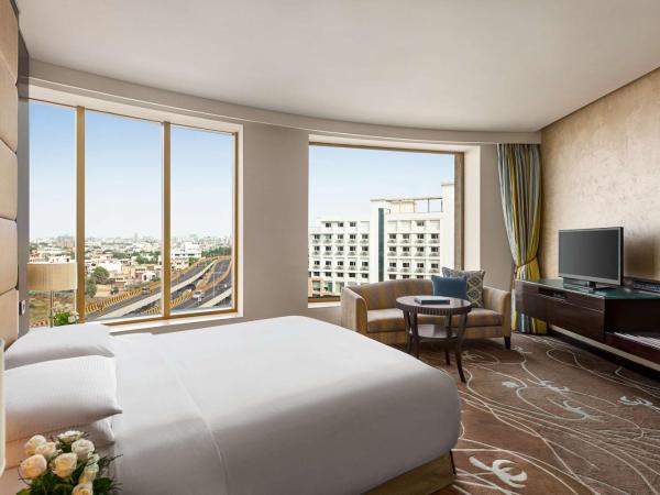 Hilton Jaipur : photo 3 de la chambre suite 1 chambre avec vue sur montagne