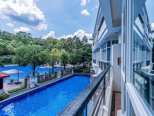 Good View Hotel Tangxia - 15 mins drive from Dongguan South Railway Station : photo 4 de la chambre poolside superior king room