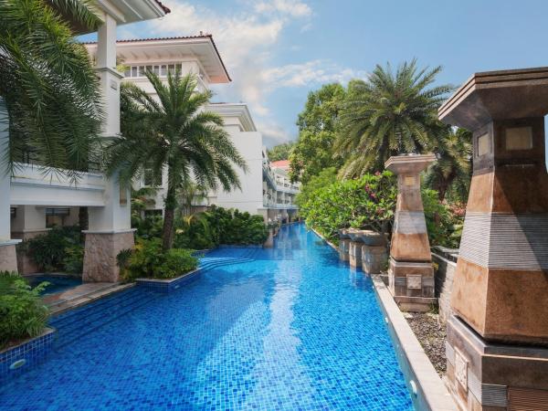 Good View Hotel Tangxia - 15 mins drive from Dongguan South Railway Station : photo 1 de la chambre chambre lit king-size deluxe - côté piscine