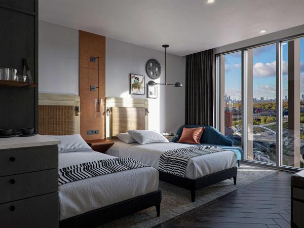 The Gantry London, Curio Collection By Hilton : photo 3 de la chambre chambre lits jumeaux gantry