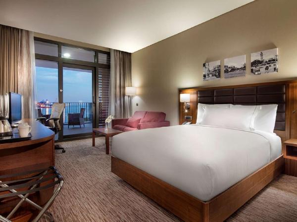 Hilton Garden Inn Izmir Bayrakli : photo 3 de la chambre chambre lit king-size - vue sur mer