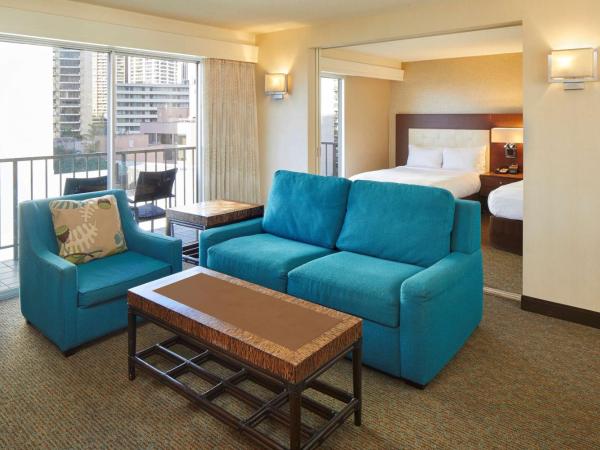 DoubleTree by Hilton Alana - Waikiki Beach : photo 7 de la chambre hébergement 1 chambre avec vue - non-fumeurs