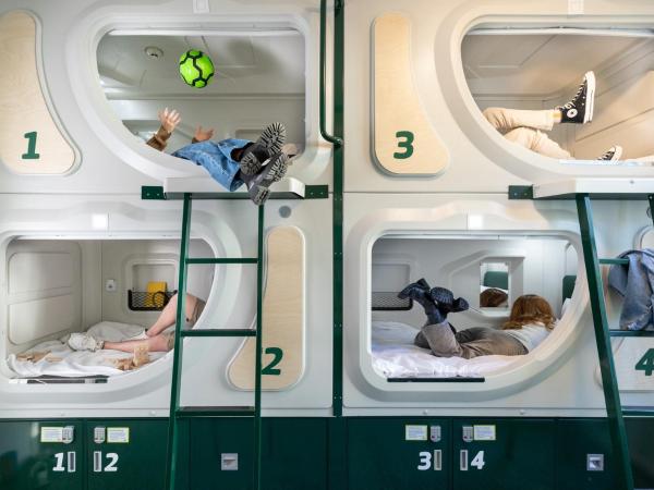 LyLo Christchurch : photo 2 de la chambre capsule simple privée dans dortoir pour 8 personnes