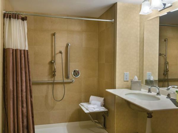 Doubletree by Hilton Los Angeles Downtown : photo 5 de la chambre chambre avec 2 lits queen-size - douche accessible en fauteuil roulant - accessible aux personnes à mobilité réduite