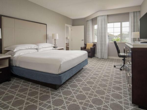 Hilton San Diego/Del Mar : photo 3 de la chambre suite junior lit king-size avec coin salon
