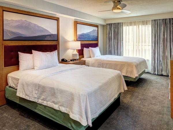 Homewood Suites by Hilton Salt Lake City Downtown : photo 4 de la chambre suite 1 chambre avec 2 lits queen-size 
