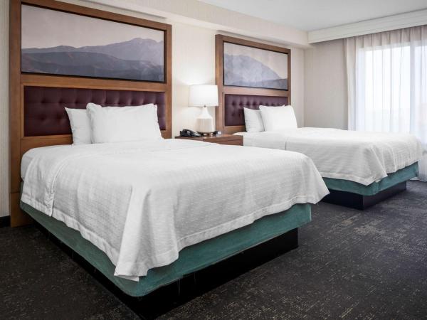 Homewood Suites by Hilton Salt Lake City Downtown : photo 6 de la chambre suite 1 chambre avec 2 lits queen-size 