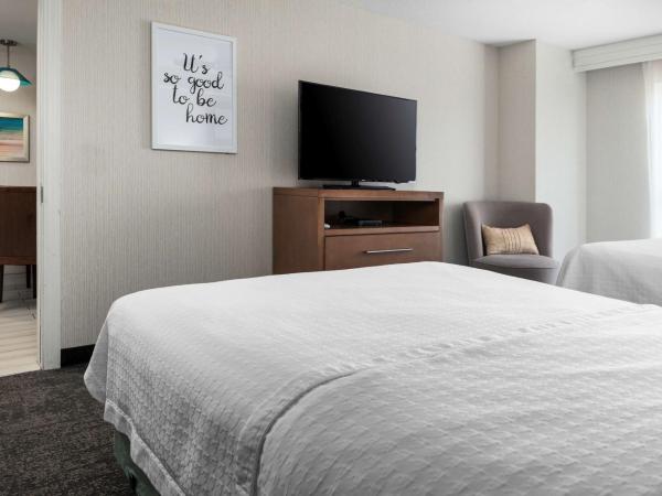 Homewood Suites by Hilton Salt Lake City Downtown : photo 7 de la chambre suite 2 chambres avec 2 lits queen-size