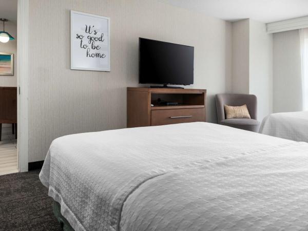 Homewood Suites by Hilton Salt Lake City Downtown : photo 7 de la chambre suite 1 chambre avec 2 lits queen-size 