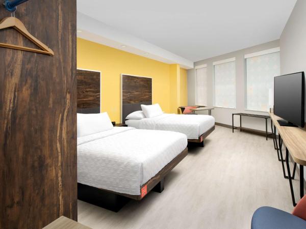 Tru By Hilton San Antonio Downtown Riverwalk : photo 2 de la chambre chambre avec 2 grands lits queen-size