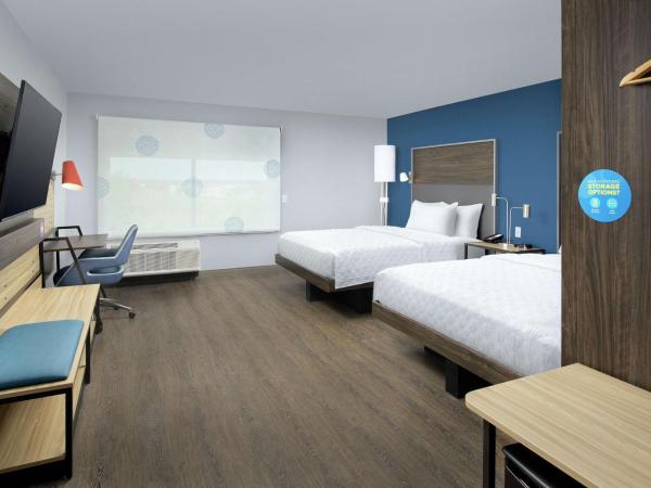 Tru By Hilton San Antonio Lackland Sea World : photo 1 de la chambre chambre avec 2 lits queen-size - pour personnes malentendantes