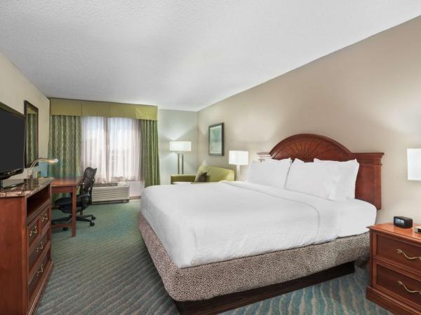 Hilton Garden Inn Orlando International Drive North : photo 4 de la chambre chambre king avec canapé-lit et vue sur la piscine