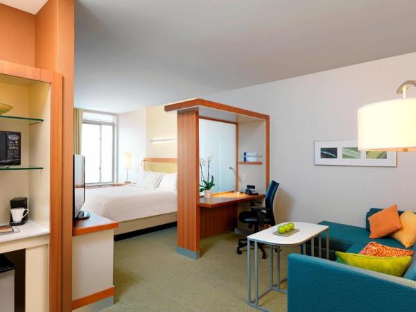 SpringHill Suites by Marriott Houston I-45 North : photo 2 de la chambre studio lit king-size avec canapé-lit