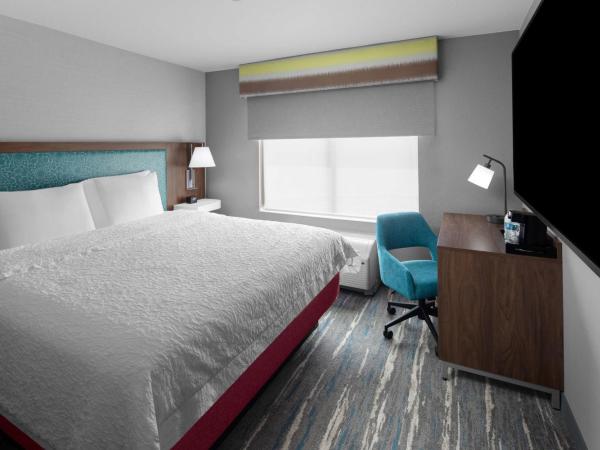 Hampton Inn Phoenix - Biltmore : photo 1 de la chambre petite chambre lit king-size - non-fumeurs