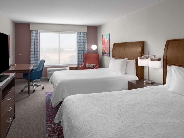 Hilton Garden Inn - Salt Lake City Airport : photo 1 de la chambre chambre avec 2 grands lits queen-size 