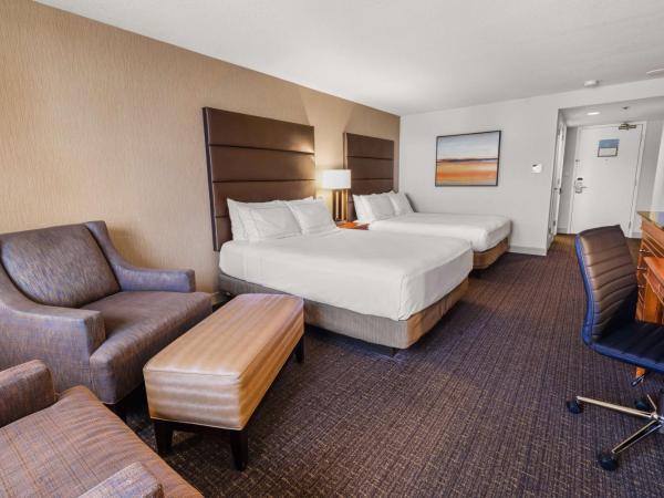 Hilton Salt Lake City Center : photo 1 de la chambre chambre de luxe avec 2 lits queen-size - vue sur ville