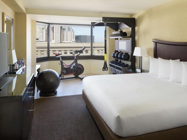 Hilton Parc 55 San Francisco Union Square : photo 2 de la chambre chambre lit king-size avec vue