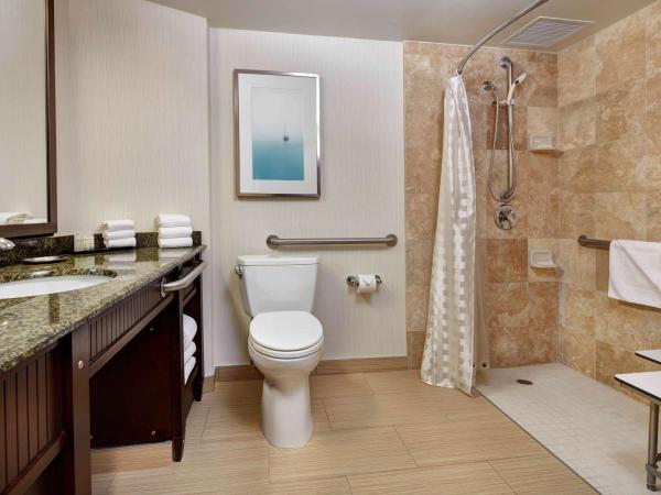 Embassy Suites by Hilton San Diego La Jolla : photo 3 de la chambre suite lit king-size avec douche accessible en fauteuil roulant - accessible aux personnes à mobilité réduite