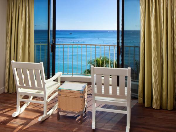 Moana Surfrider, A Westin Resort & Spa, Waikiki Beach : photo 3 de la chambre chambre diamond avec 2 lits doubles - côté océan