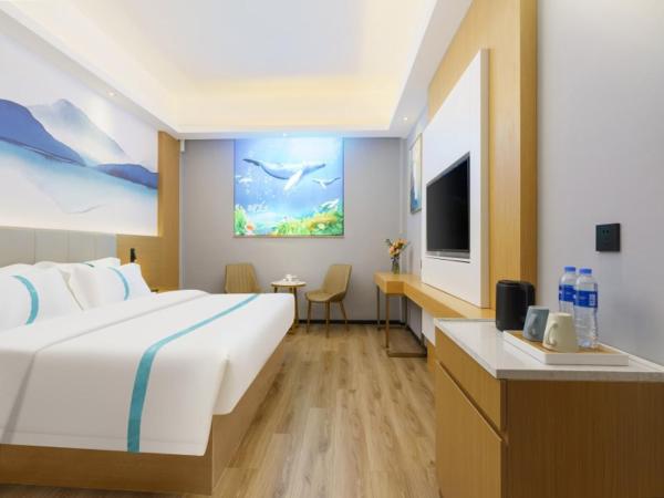 VX Hotel Dalian Zhoushuizi Airport : photo 2 de la chambre fresh double room without window