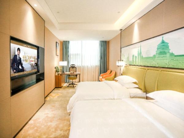 GreenTree Eastern Hotel Chongqing Jiefangbei Children's Hospital : photo 1 de la chambre chambre lits jumeaux orientale