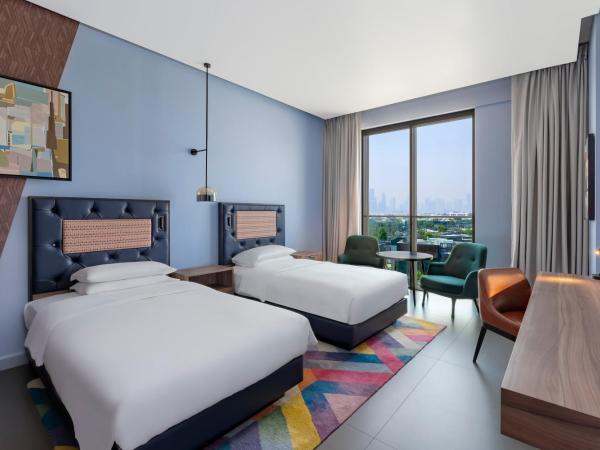 Hyatt Centric Jumeirah Dubai : photo 2 de la chambre chambre lits jumeaux