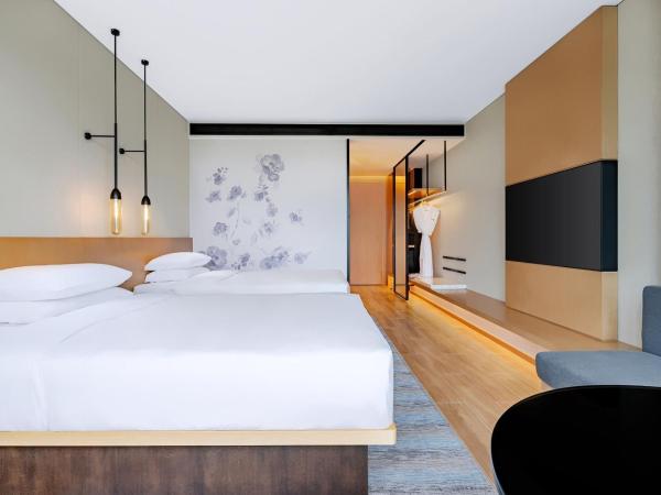 Fairfield by Marriott Beijing Daxing Airport : photo 2 de la chambre chambre double premium avec 2 lits doubles et vue sur ville