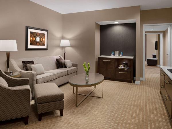 Hilton Indianapolis Hotel & Suites : photo 2 de la chambre suite 1 chambre lit king-size avec canapé-lit - non-fumeurs