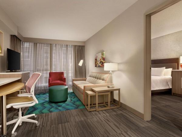 Home2 Suites By Hilton Chicago River North : photo 1 de la chambre suite 1 chambre lit king-size