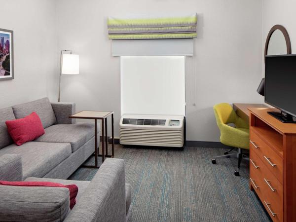 Hampton Inn & Suites Houston-Medical Center-NRG Park : photo 3 de la chambre suite lit king-size non-fumeurs avec cuisine