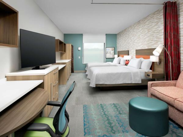 Home2 Suites By Hilton Columbia Southeast Fort Jackson : photo 3 de la chambre studio avec 2 lits queen-size - non-fumeurs