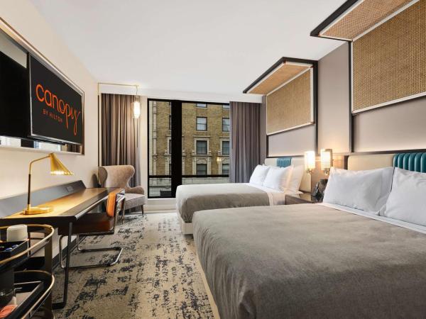 Canopy By Hilton Memphis Downtown : photo 4 de la chambre chambre avec 2 grands lits queen-size