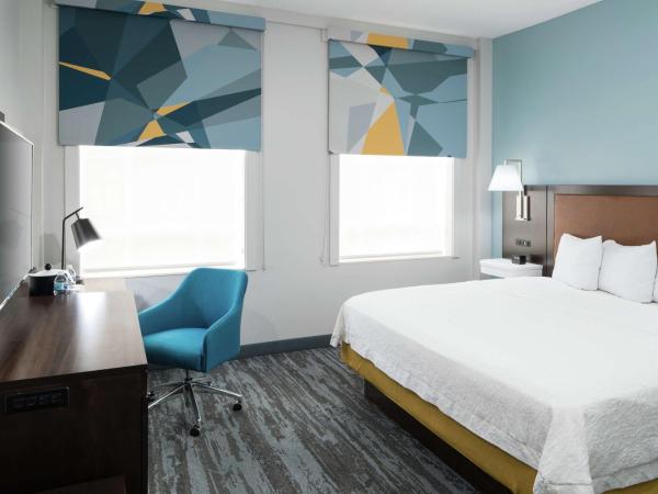 Hampton Inn & Suites Atlanta-Downtown : photo 3 de la chambre chambre lit king-size - adaptée aux personnes malentendantes - non-fumeurs