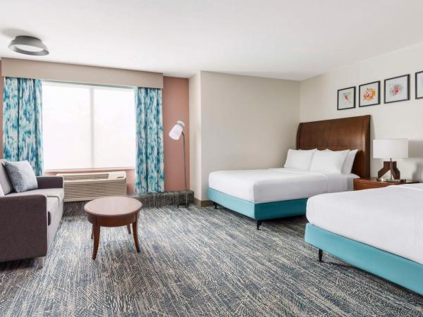 Hilton Garden Inn Orlando at SeaWorld : photo 3 de la chambre chambre lit queen-size avec douche - adaptée aux personnes à mobilité réduite/malentendantes