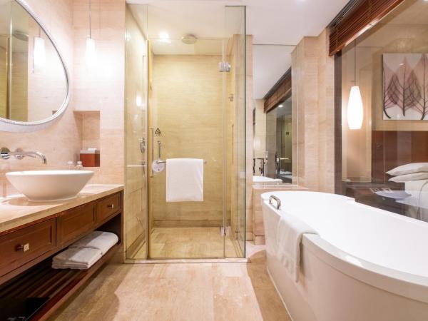 Beijing Marriott Hotel Northeast : photo 1 de la chambre chambre lit king-size deluxe - vue sur ville