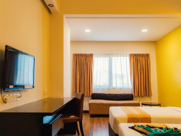 Hotel Sentral Riverview Melaka : photo 4 de la chambre chambre deluxe double ou lits jumeaux