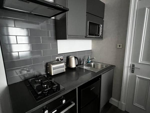Amani Apartments - Glasgow City Centre : photo 4 de la chambre studio lit queen-size de luxe 