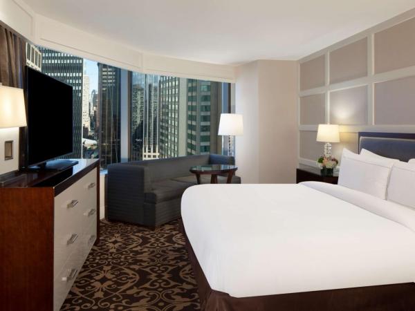 Hilton Boston Back Bay : photo 2 de la chambre chambre lit king-size avec vue panoramique