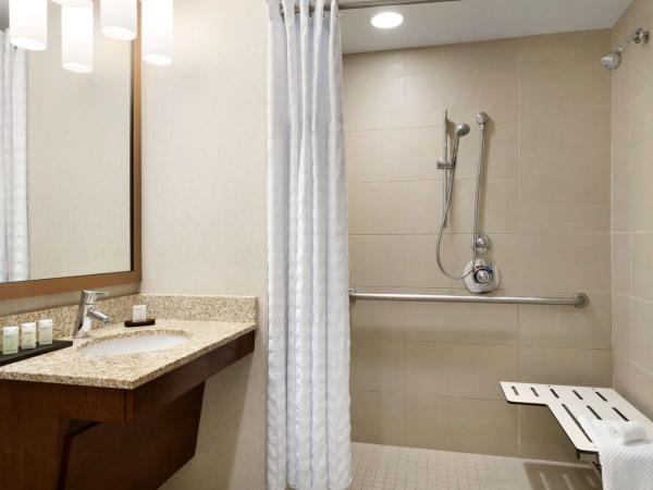Embassy Suites by Hilton Denver Downtown Convention Center : photo 4 de la chambre suite with two queen beds and roll-in shower - mobility and hearing access/non-smoking