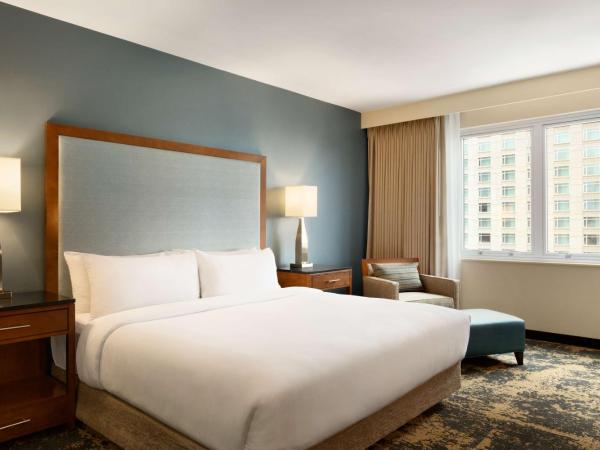 Embassy Suites by Hilton Denver Downtown Convention Center : photo 2 de la chambre suite lit king-size - vue sur montagne