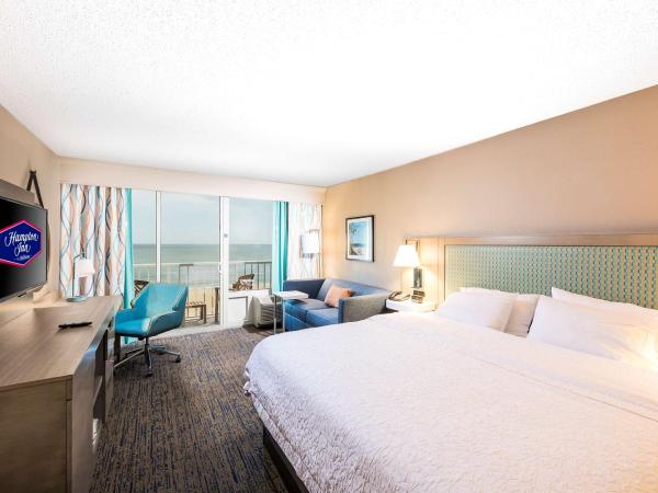 Hampton Inn Virginia Beach Oceanfront North : photo 8 de la chambre studio lit king-size